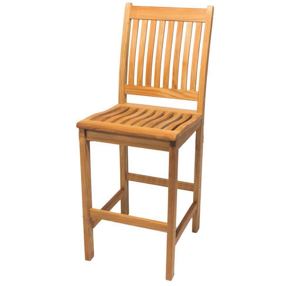 Royal Teak Collection Estate Bar Chair thumbnail