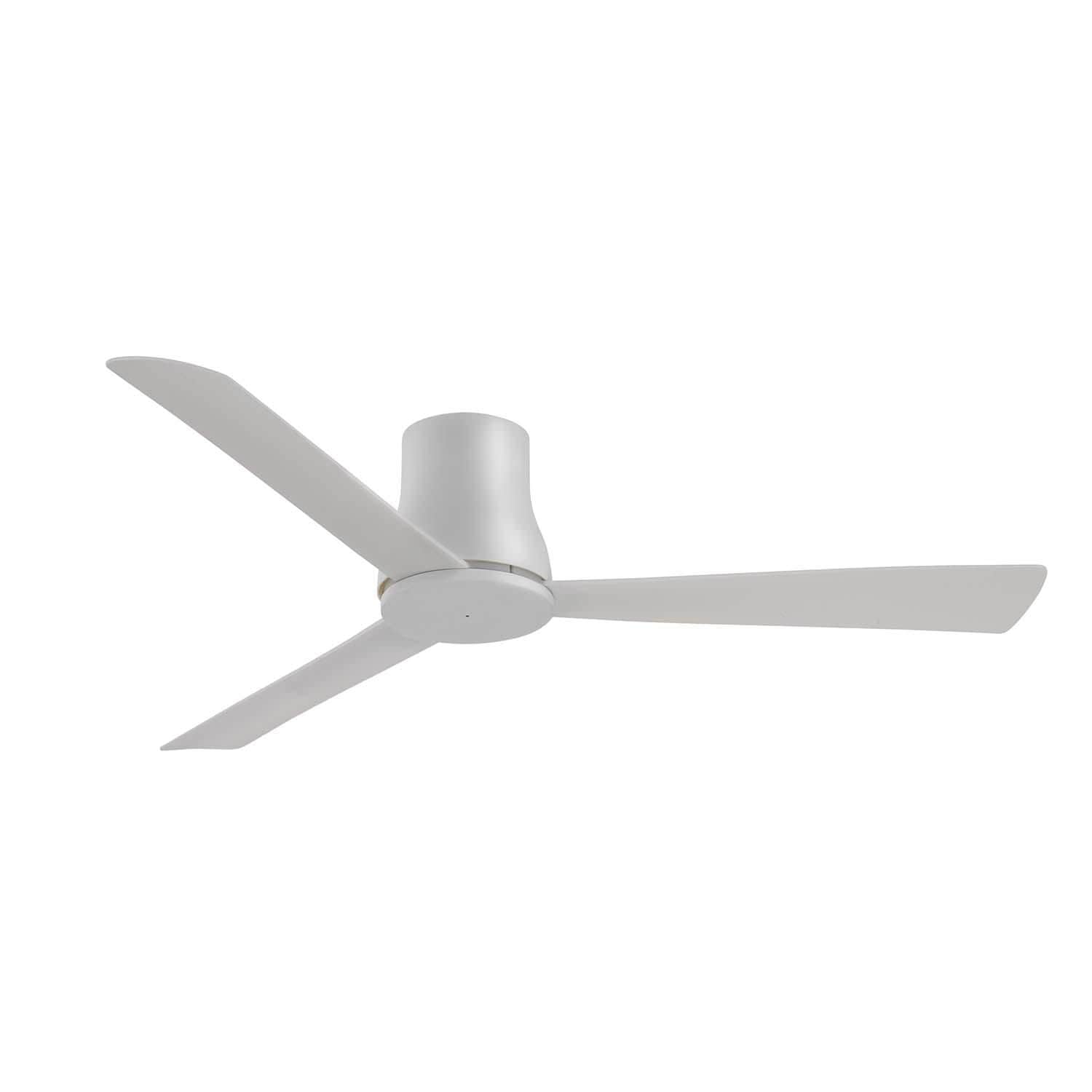 52-in F873-GRY Simple Flush Fan in Grey w/ Grey Blades by Minka-Aire - White Background thumbnail