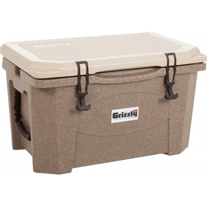 Grizzly Coolers 40 Quart Ice Chest - Sandstone thumbnail