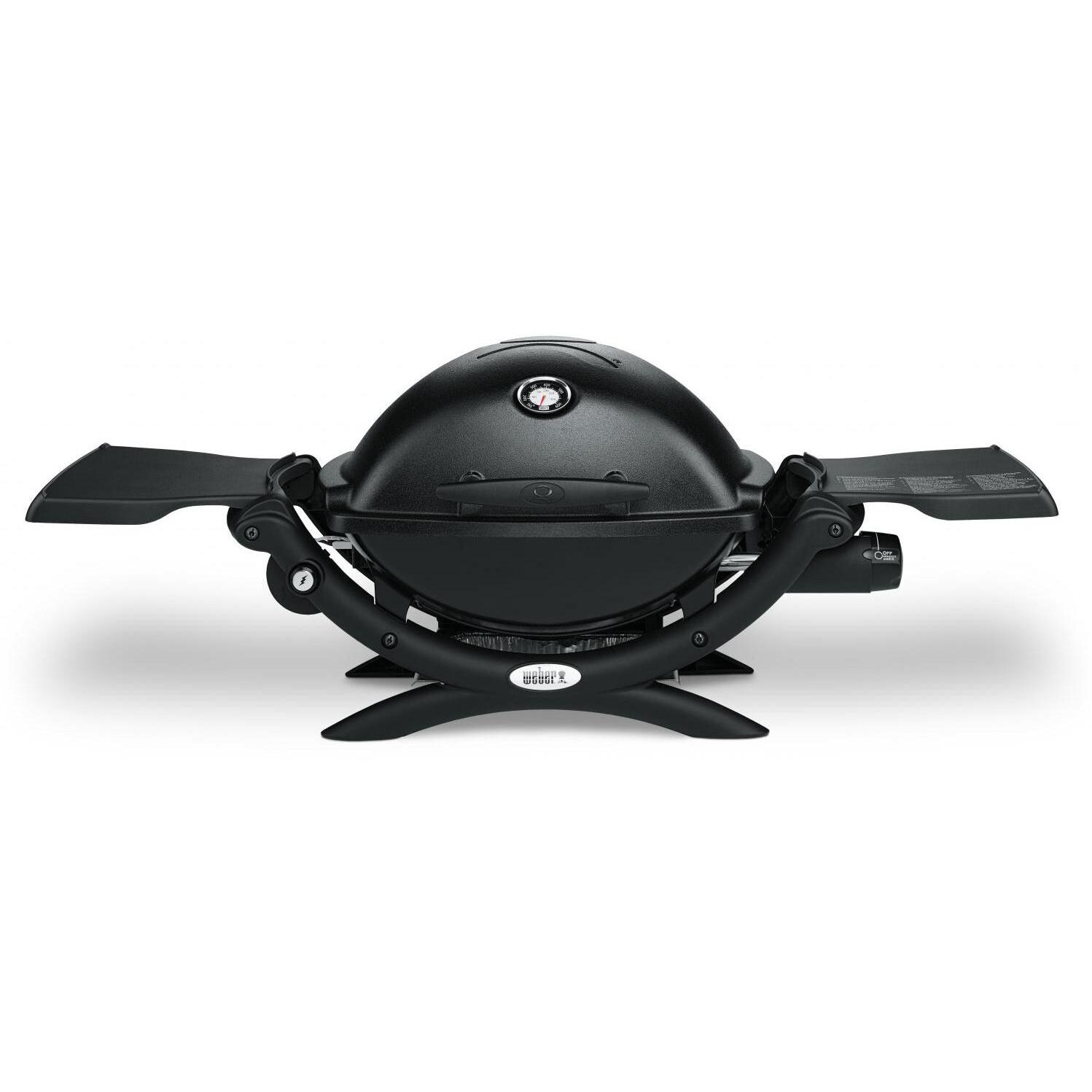 er Q 1200 Portable Propane Gas Grill Black 51010001 BBQGuys