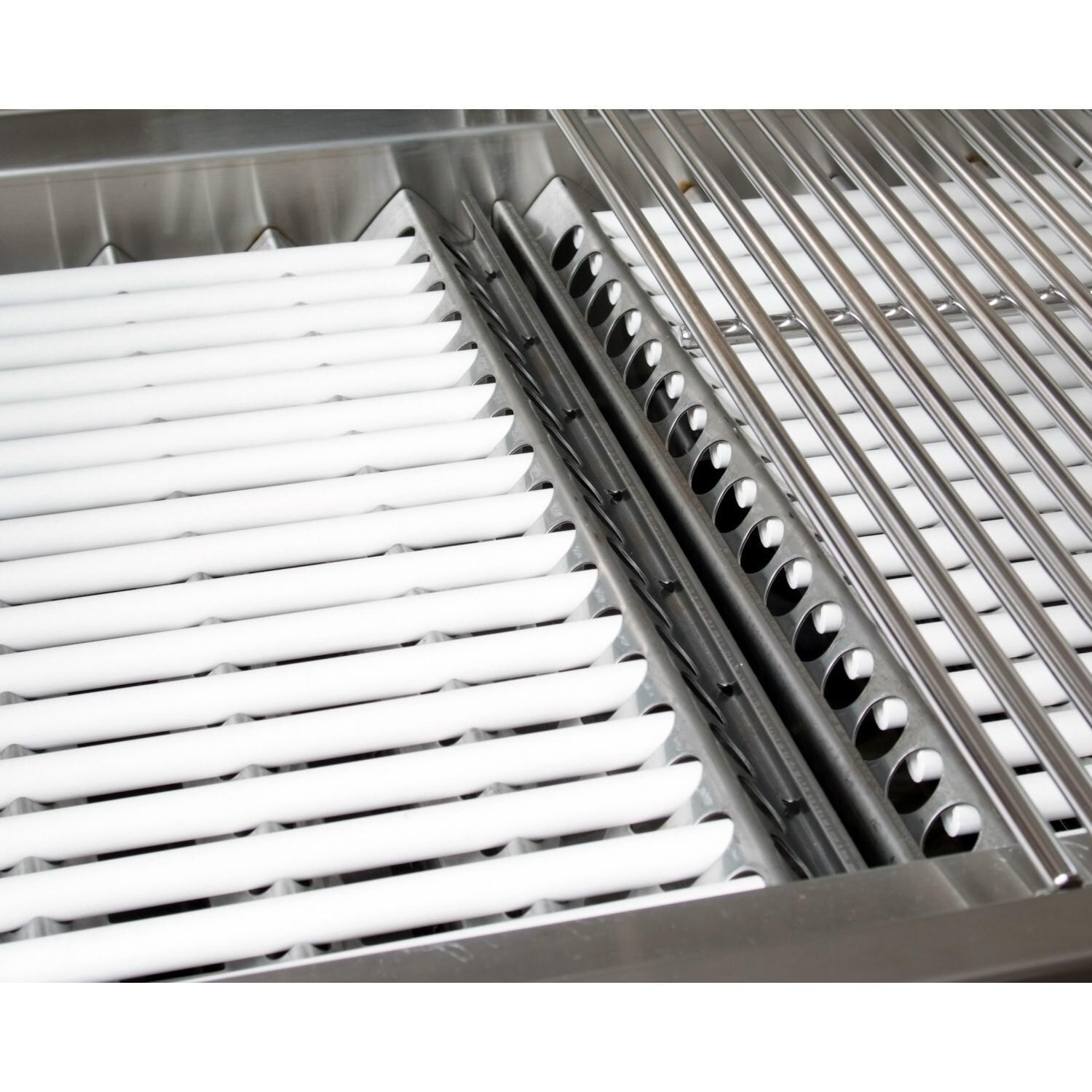 DCS Series 7 Traditional BH1-30R-N 30-Inch Natural Gas Grill With Rotisserie On DCS CSS Cart With Two Side Shelves - Ceramic Rod Flame Tamers thumbnail