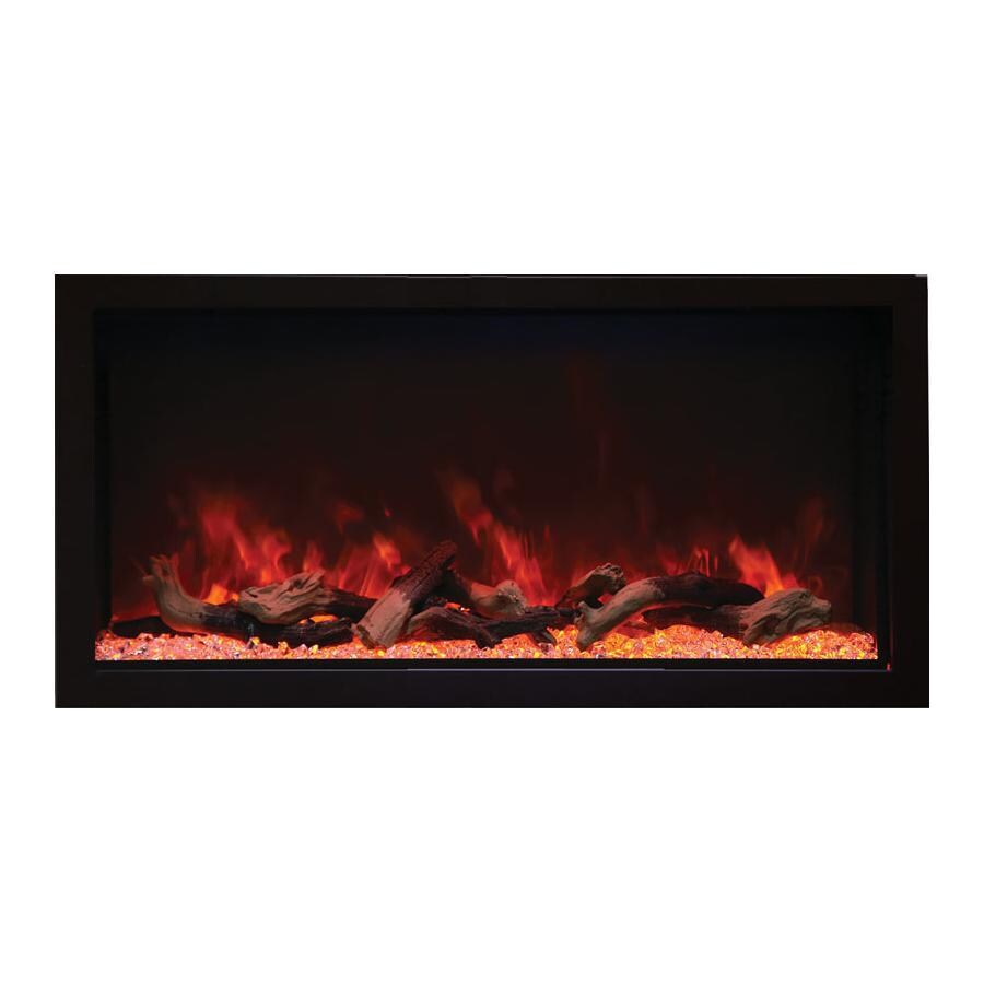 Remii 45-inch Built In Extra Tall Electric Fireplace - Orange Logs thumbnail