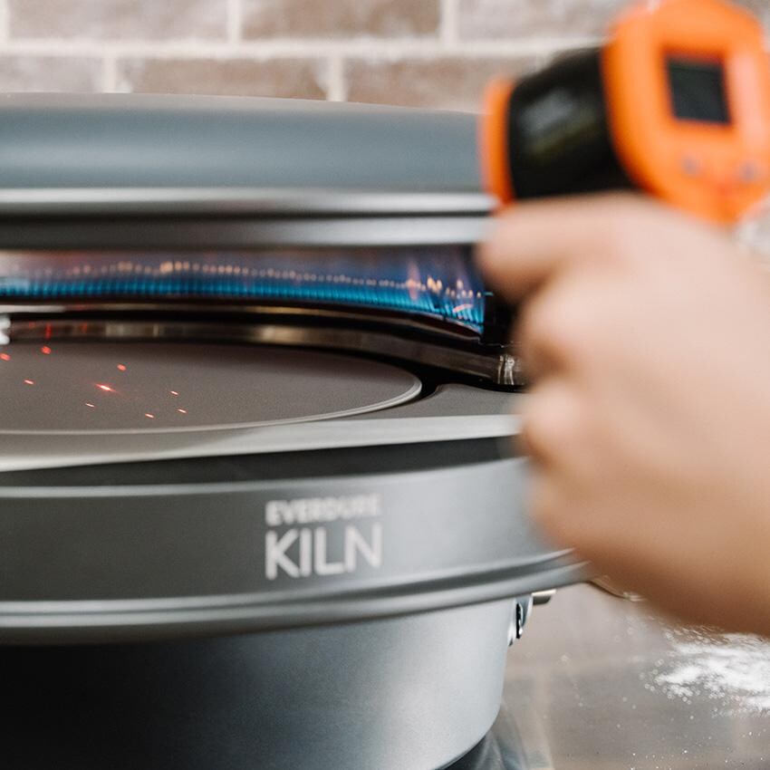 Everdure ETEMPGUN Infrared Temperature Gun - Laser on Pizza Oven thumbnail