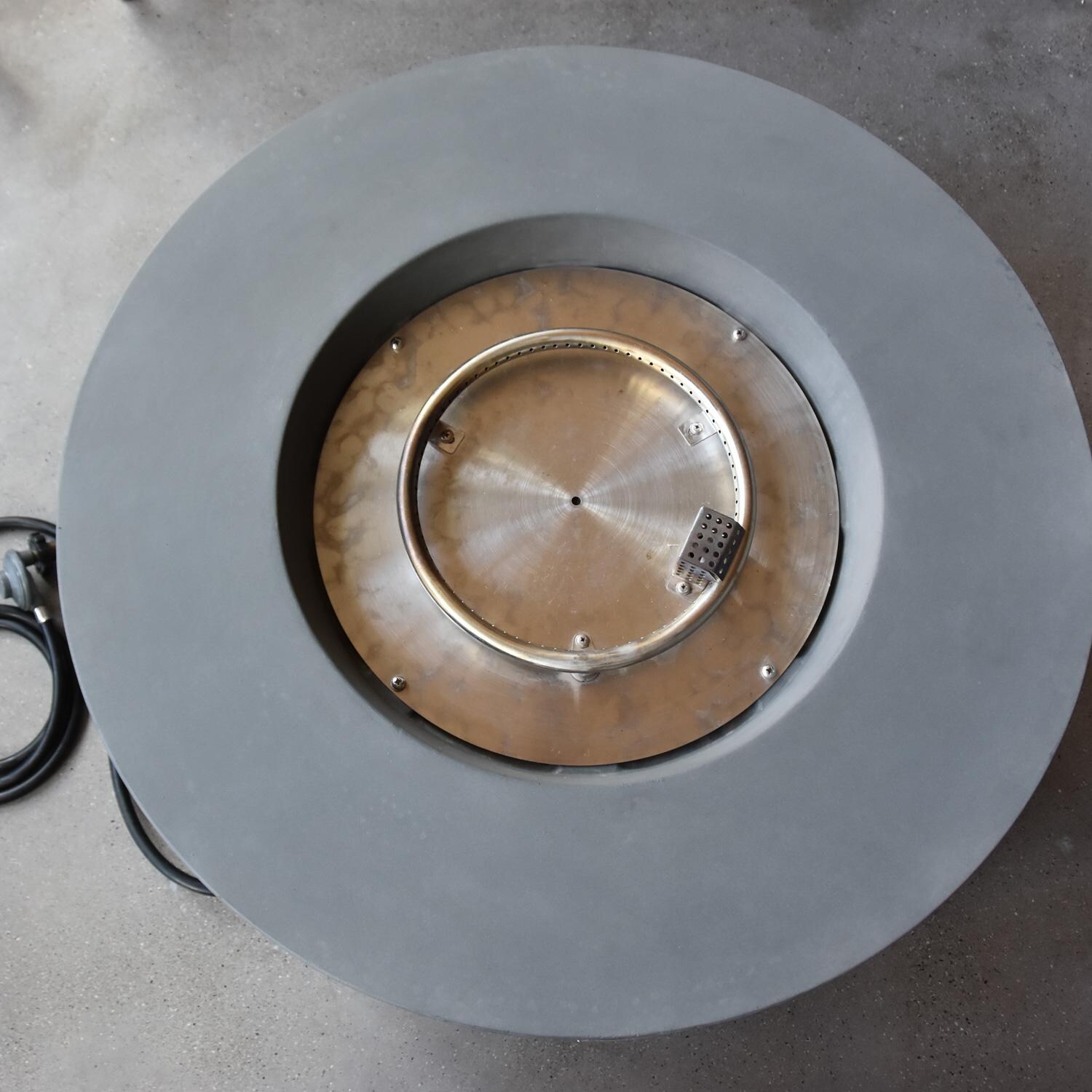 Elementi OFG132-LP Modeno Tramore 34-Inch Propane Fire Pit Table - Top View thumbnail