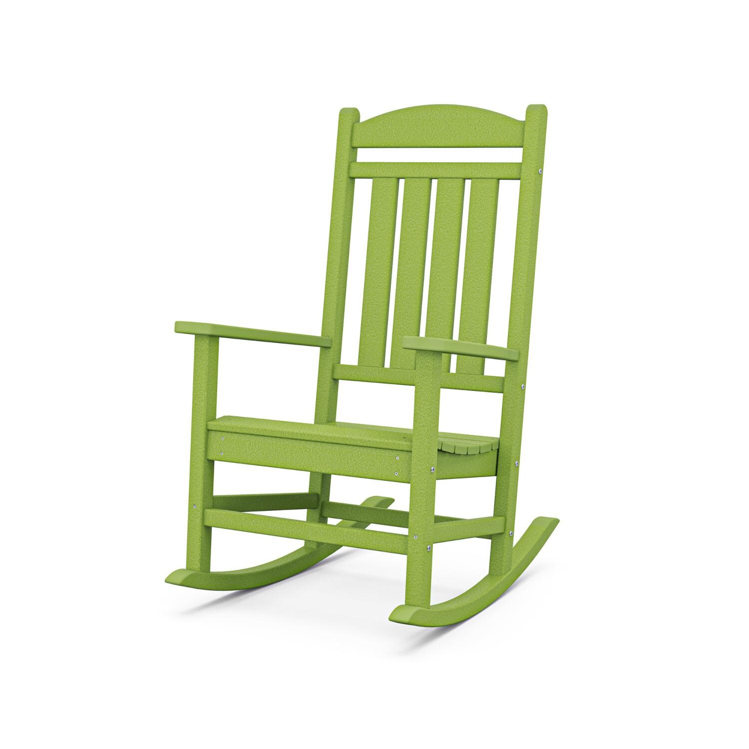 POLYWOOD Presidential Rocking Chair - Lime image