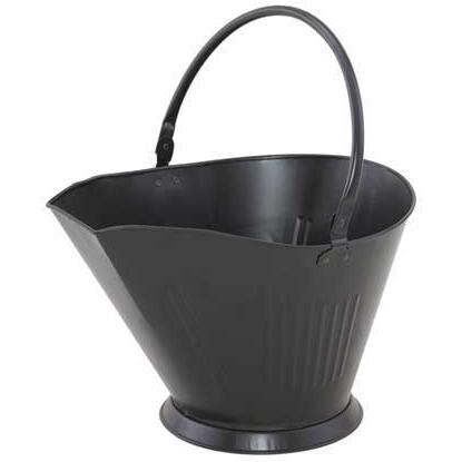 UniFlame Black Fireplace Coal Hod - C-1704