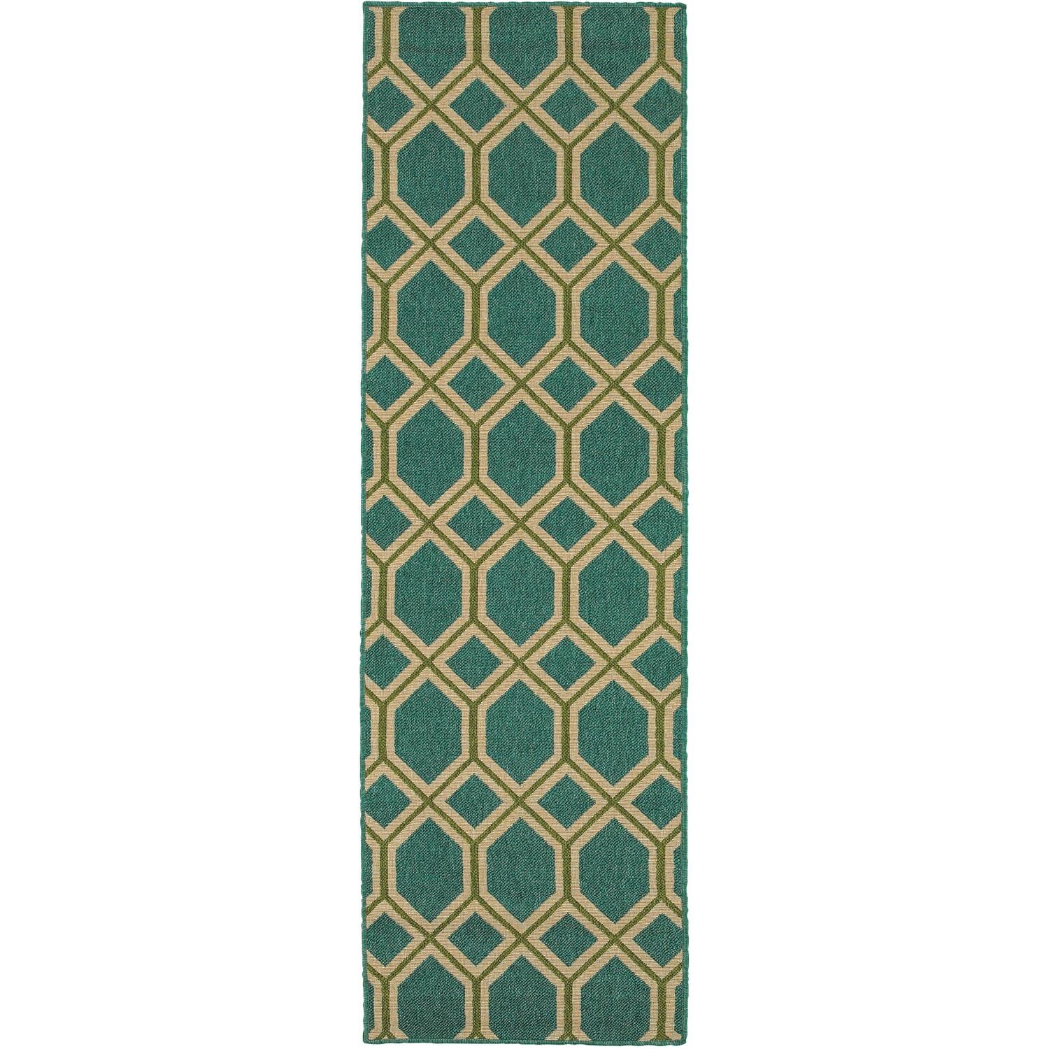 Tommy Bahama Seaside 2.3 X 7.6 Indoor/Outdoor Rug By Oriental Weavers - 6660L