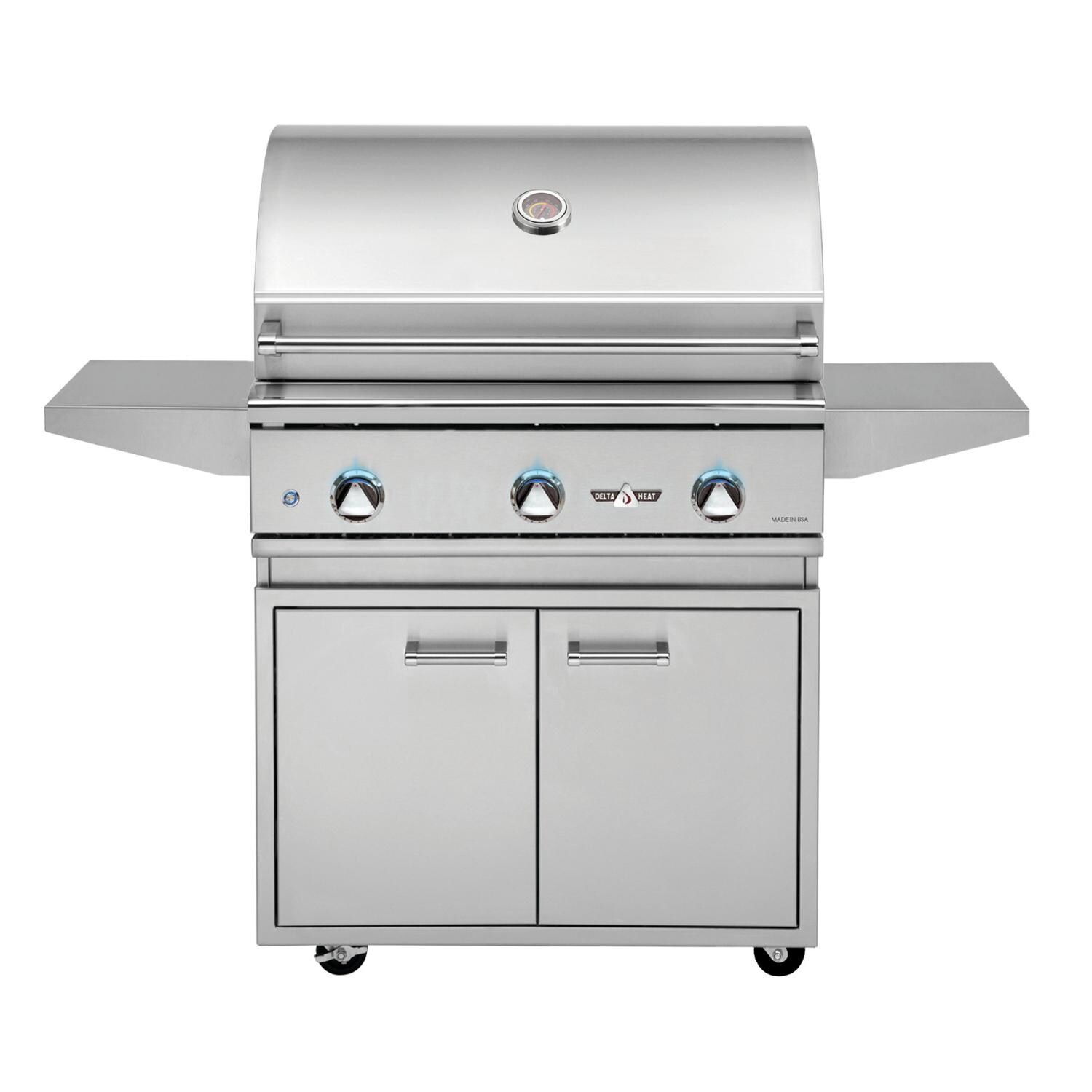 Delta Heat 32-Inch 3-Burner Natural Gas Grill On Cart thumbnail