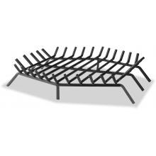 UniFlame 36-Inch Hex Shaped Steel Bar Fireplace Log Grate - C-1552 image