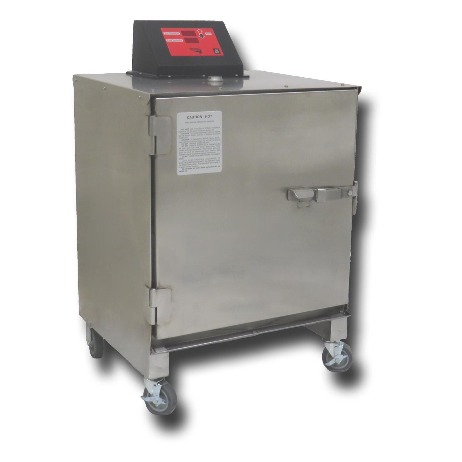 Cookshack SM025 Smokette Elite Electric BBQ Smoker - Angled View thumbnail