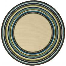 Oriental Weavers Caspian 7.10 Ft. Round Indoor/Outdoor Rug - 1003X image