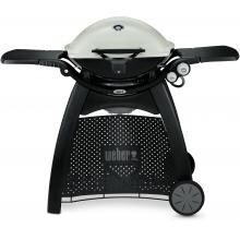 Weber Q 3200 Propane Gas Grill On Cart