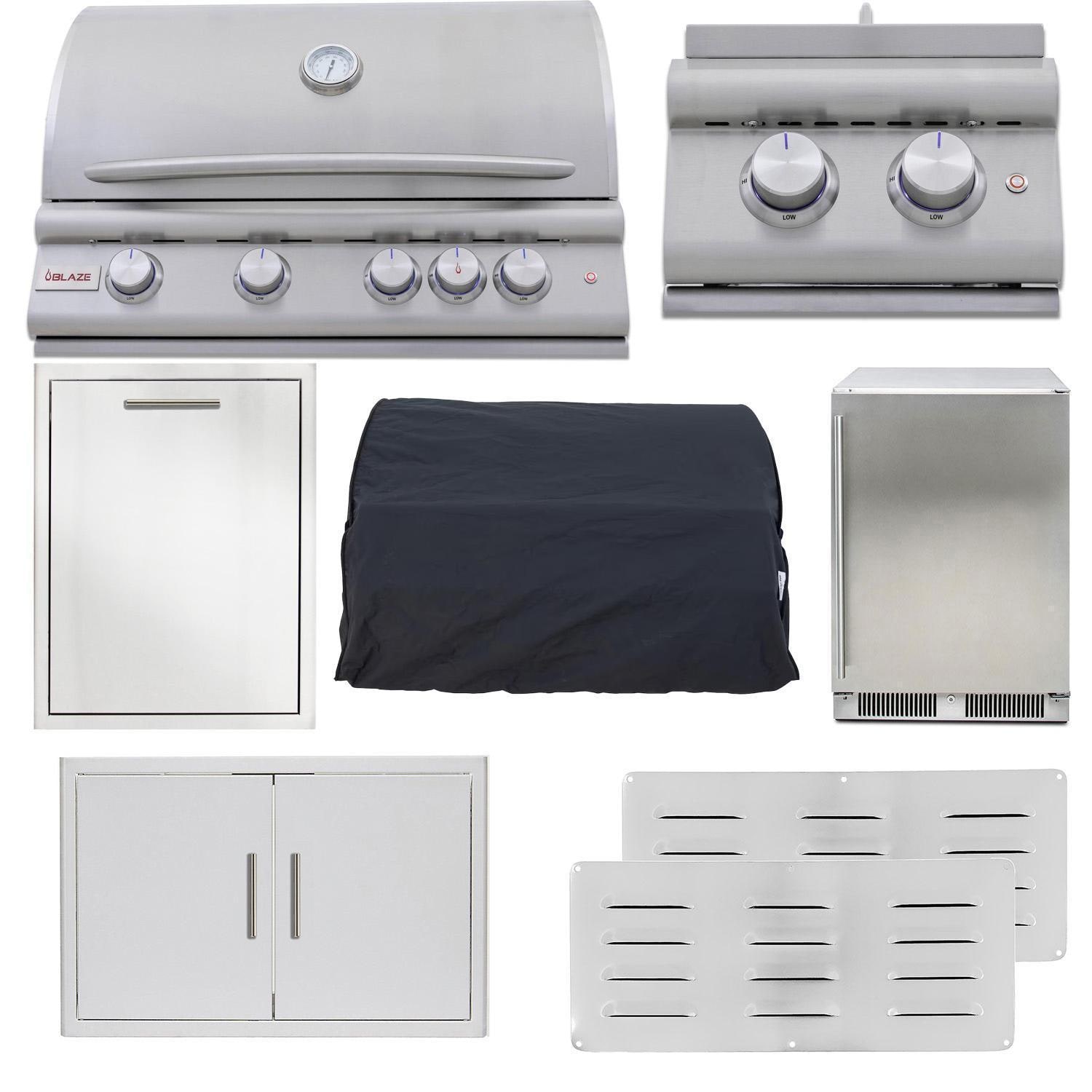 Blaze LTE+ 8 Pc 32-in Natural Gas Outdoor Kitchen Package