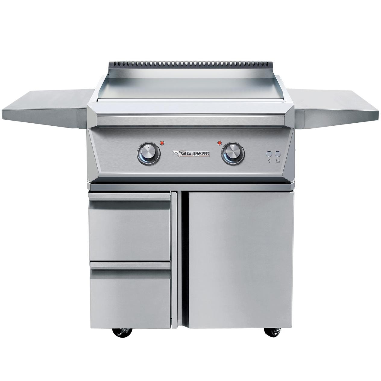 Twin Eagles 30-in Natural Gas Teppanyaki Griddle On Deluxe Cart