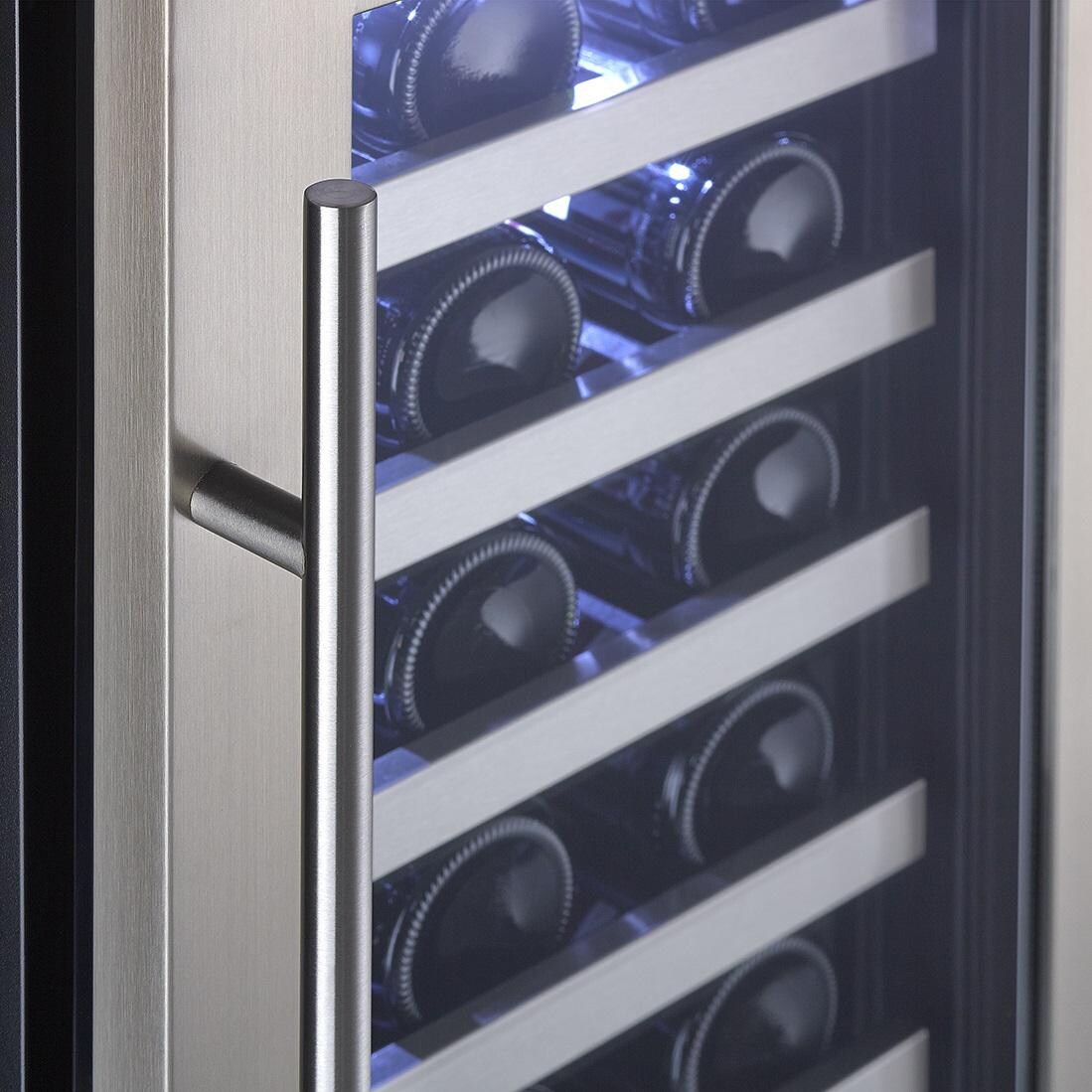 Danby Silhouette Professional 28 Bottle Wine Cooler: Handle View thumbnail