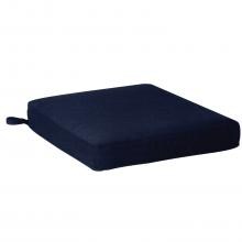 Sunbrella Canvas Navy Extra Large Outdoor Replacement Seat Cushion W/ Piping By BBQGuys