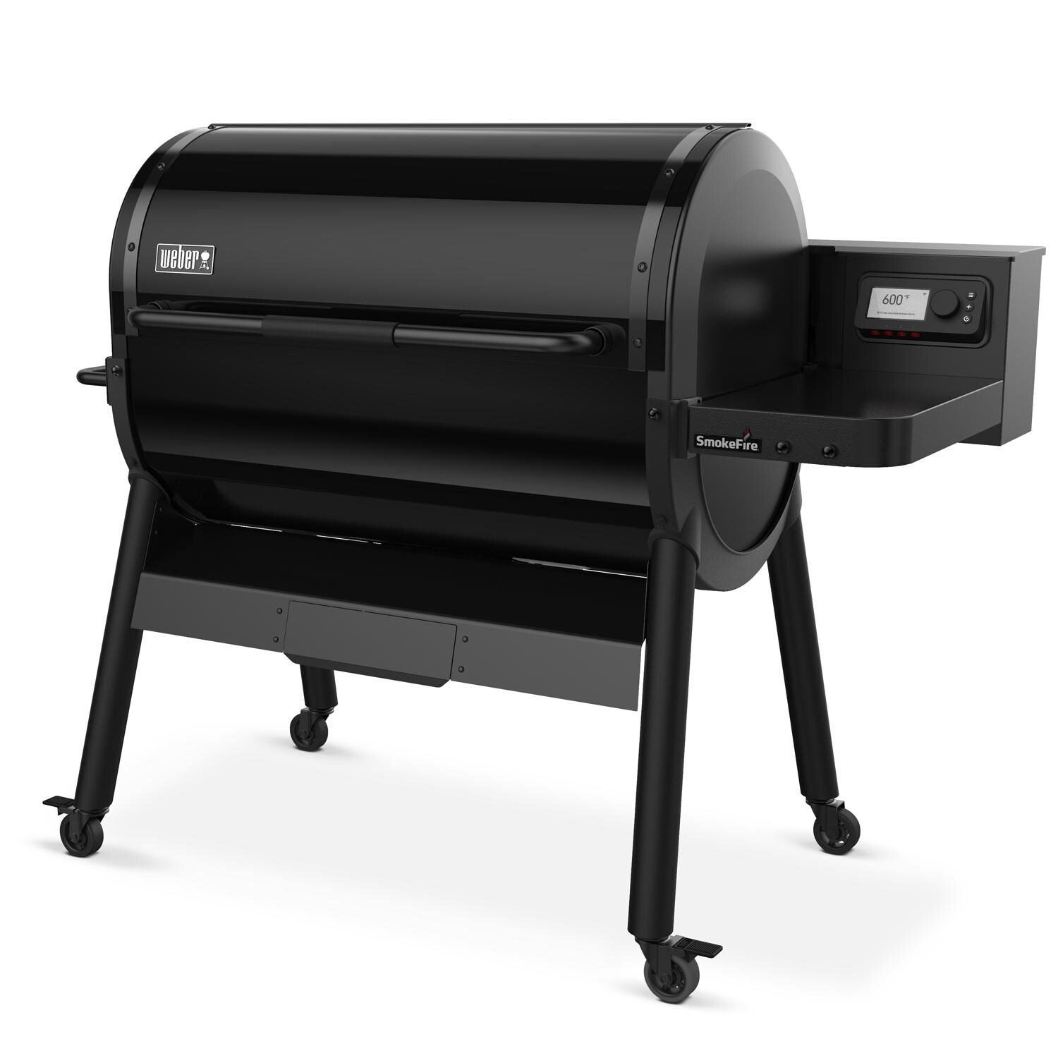 Weber SmokeFire EPX6 STEALTH Edition 36-Inch Wi-Fi Enabled Wood Fired Pellet Grill - 23611501