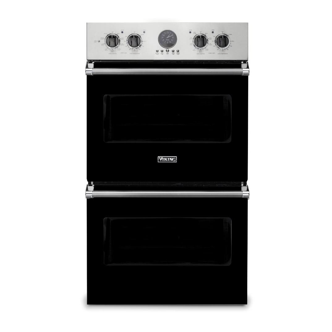 Viking Professional 5 Series Premiere 30-Inch Convection Electric Double Oven - Black - VDOE530BK thumbnail