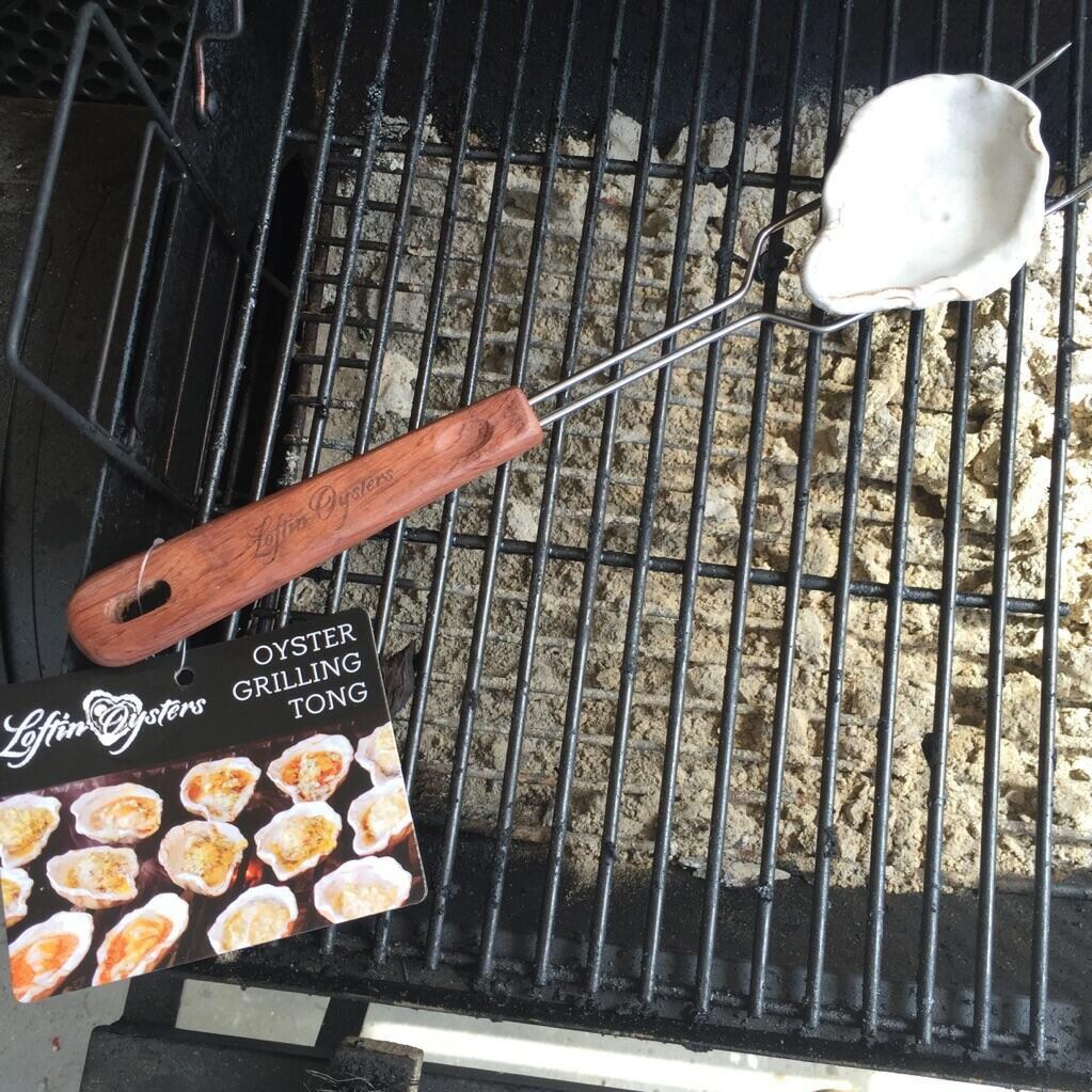 Loftin Oyster Grilling Tong Tool