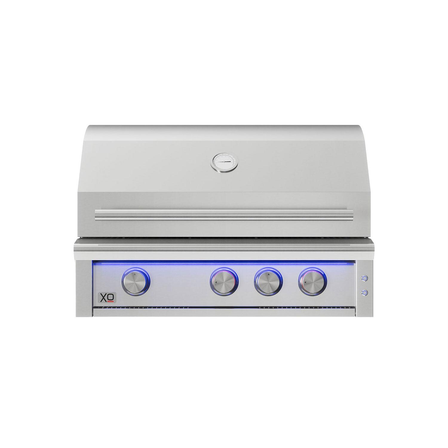 XO Performance XLT2 32-in 3 Burner Built-In Propane Grill - XOGRILL32XLT2L