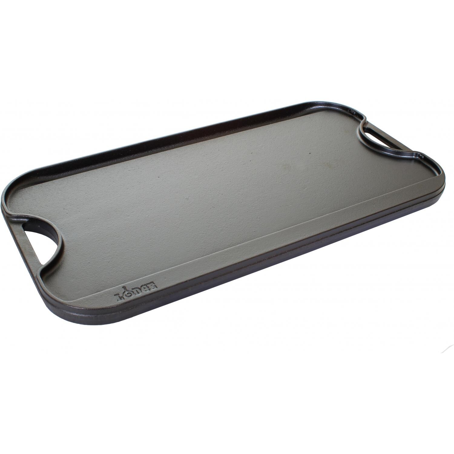 Lodge Seasoned Reversible Cast Iron Griddle - Smooth Side thumbnail