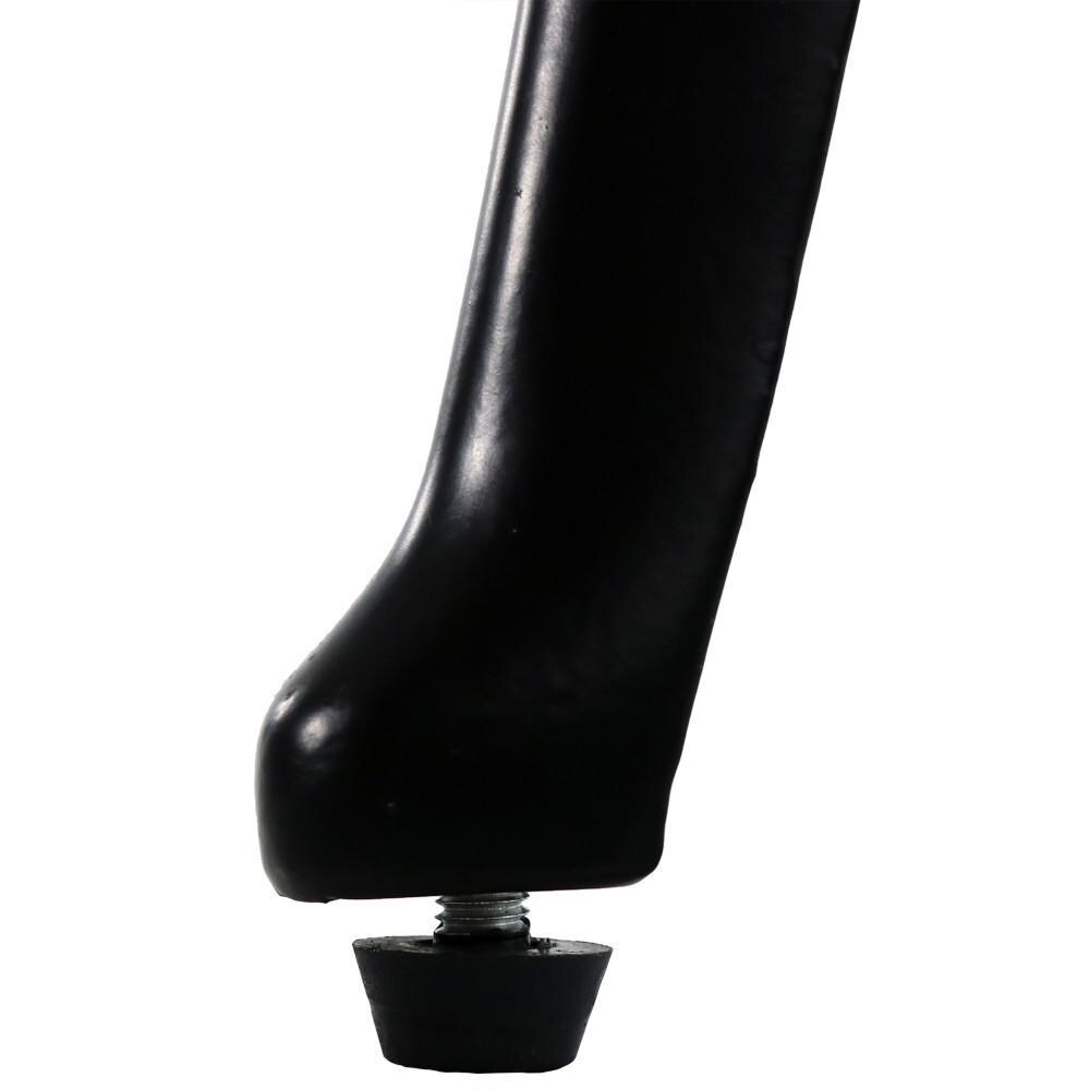 Ultimate Patio Cast Aluminum W/ Crossweave Design Patio Chairs - Adjustable Chair Foot thumbnail