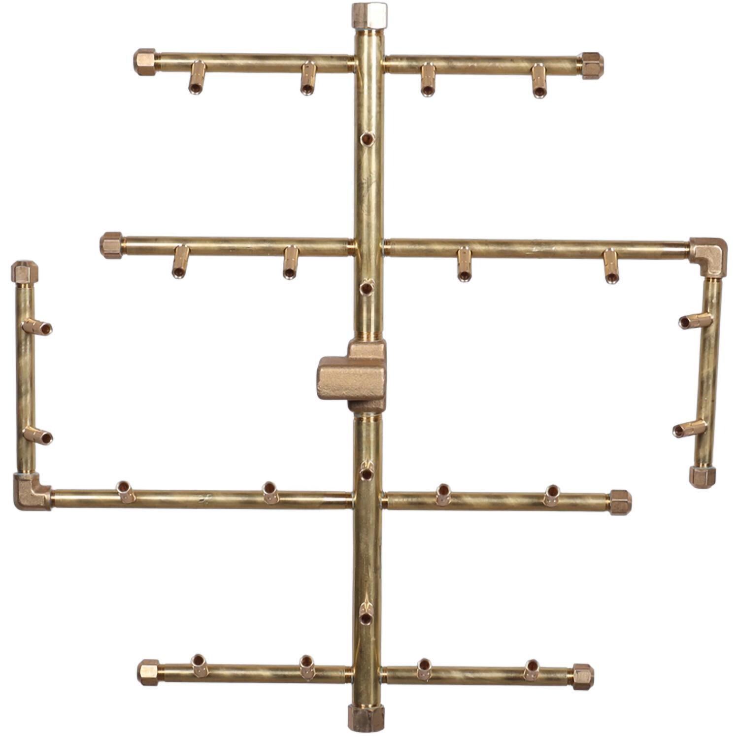 Warming Trends 21 X 20 CROSSFIRE Brass Natural Gas/Propane Burner