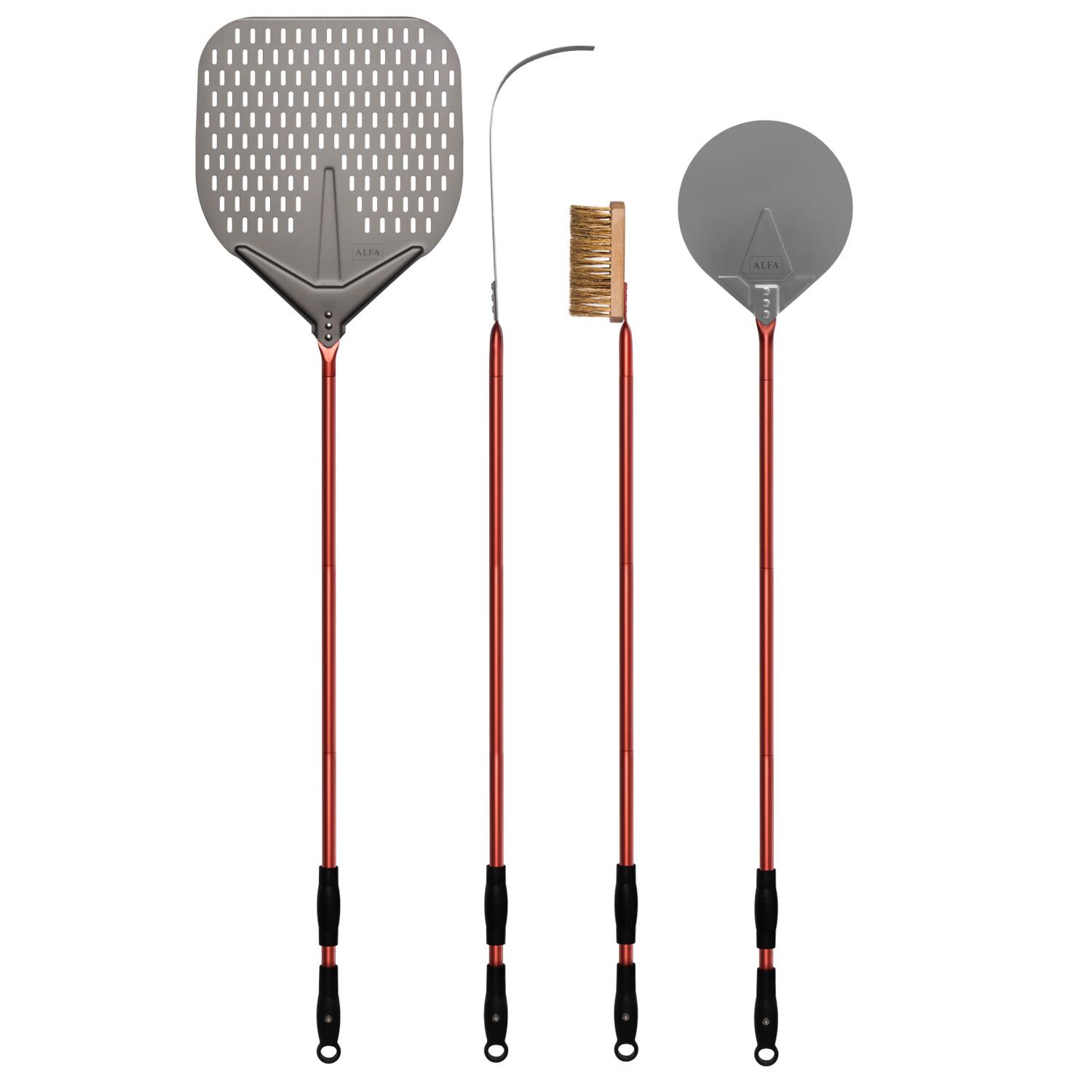 Alfa AC-4PSET48RD 48-Inch 4-Piece Pizza Peel Set thumbnail