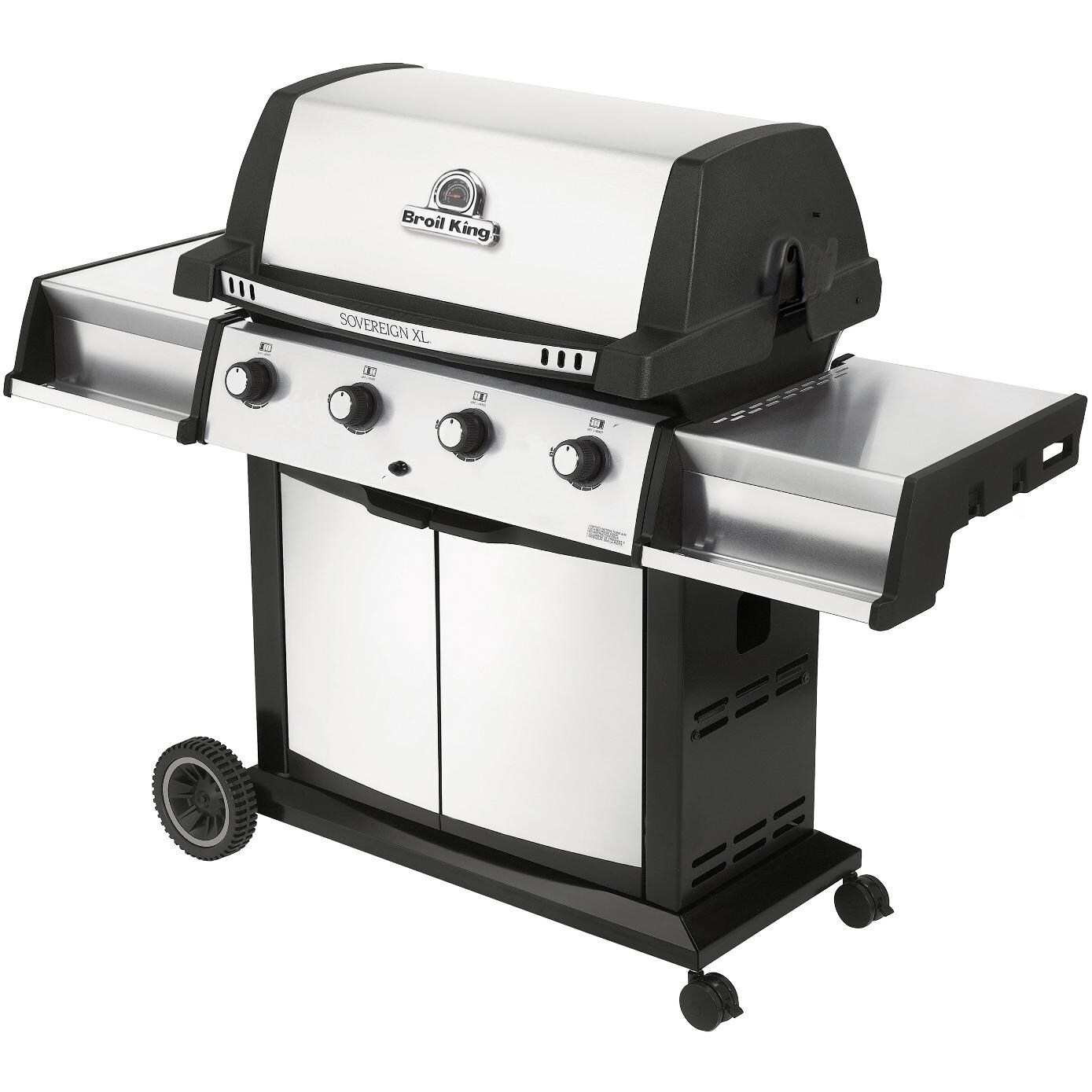Broil King Sovereign XLS 20 4-Burner Freestanding Gas Grill - Angled View thumbnail