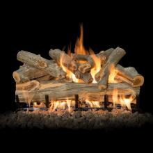 Grand Canyon 30-Inch Arizona Juniper Vented Natural Gas Log Set W/ 2BRN Burner - Match Light image