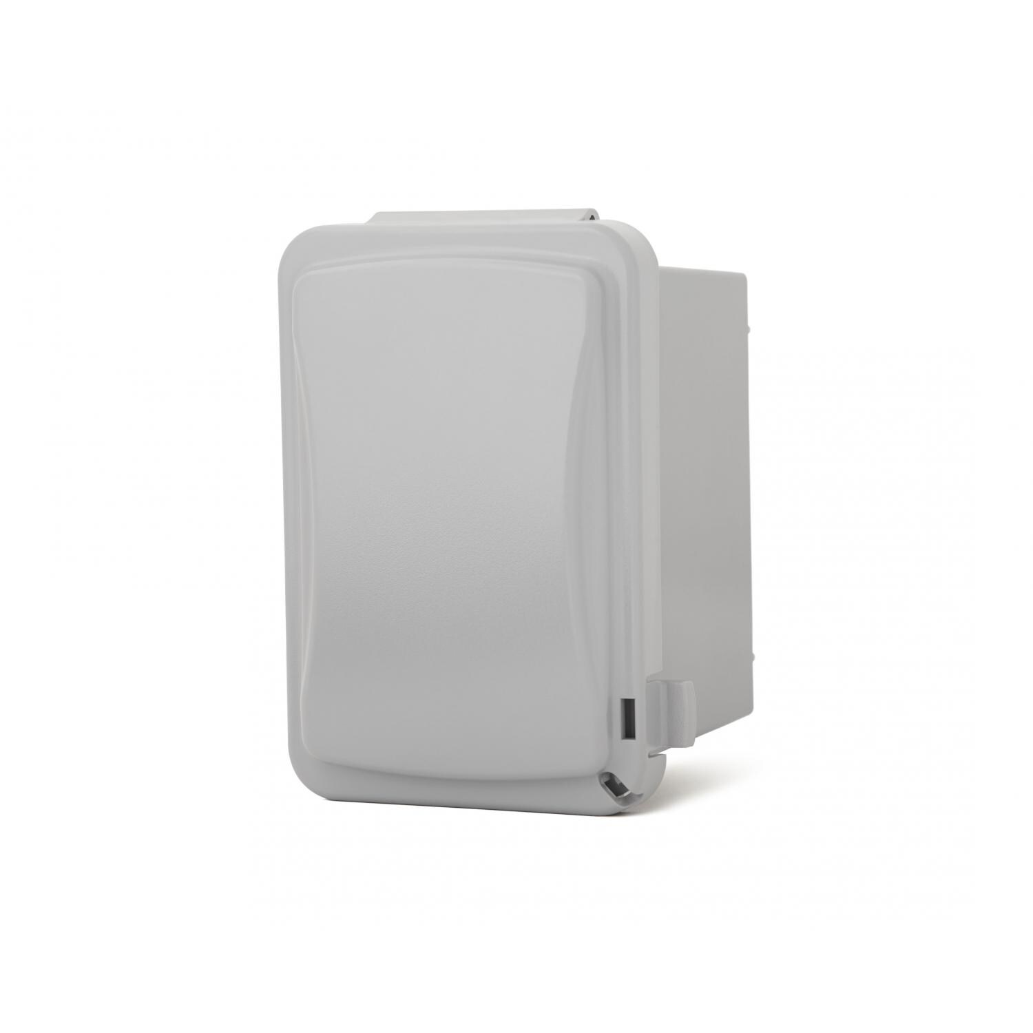 Infratech 240V Input Regulator Stainless Steel Plate Deep Gang Waterproof Box And Cover - 14-4220 (Cover Closed) thumbnail