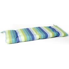 Sunbrella Seville Seaside Medium Outdoor Replacement Bench Cushion By BBQGuys image