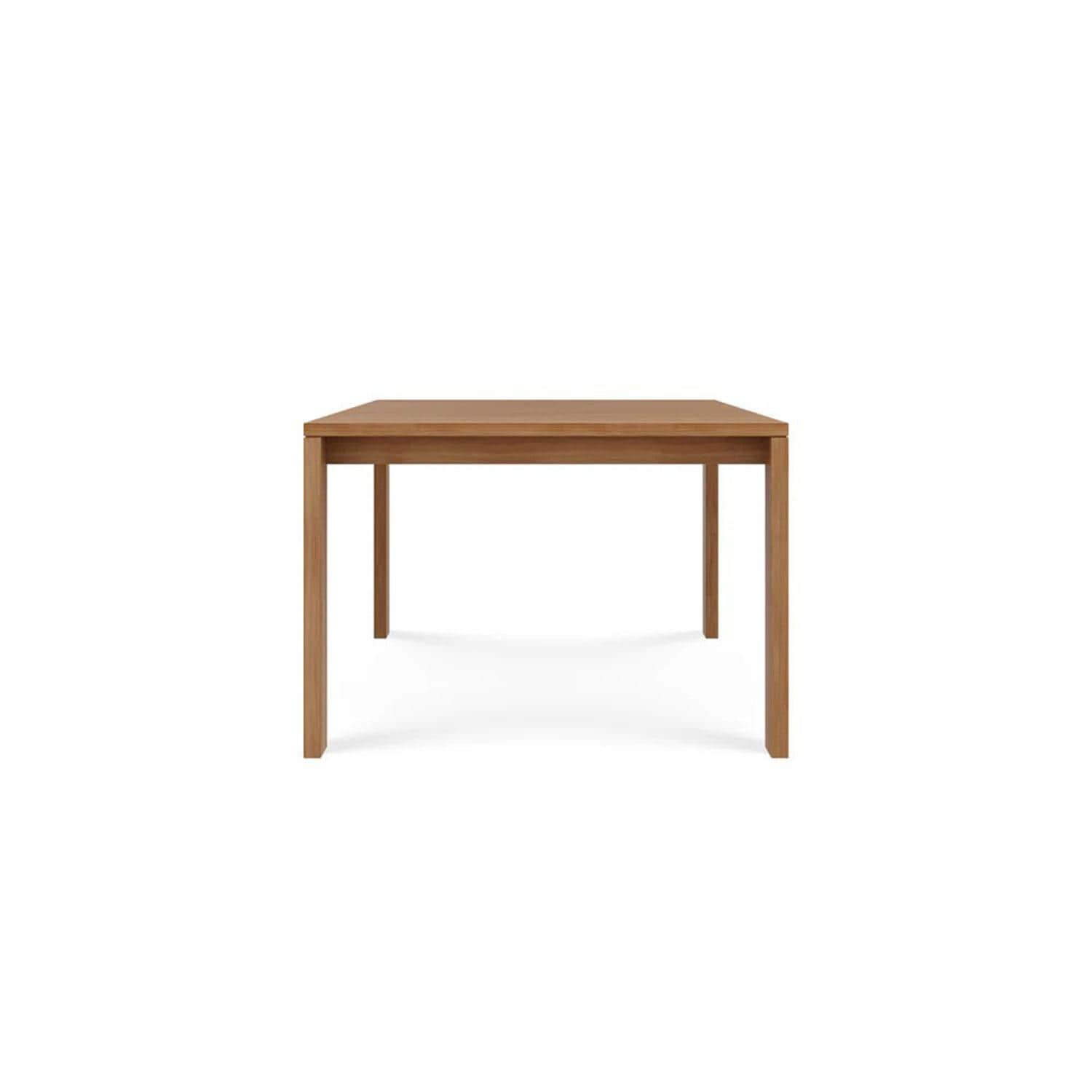 Bellawood 96 Inch Teak Rectangle Dining Table by Lakeview Outdoor Designs - Side View - White Background thumbnail