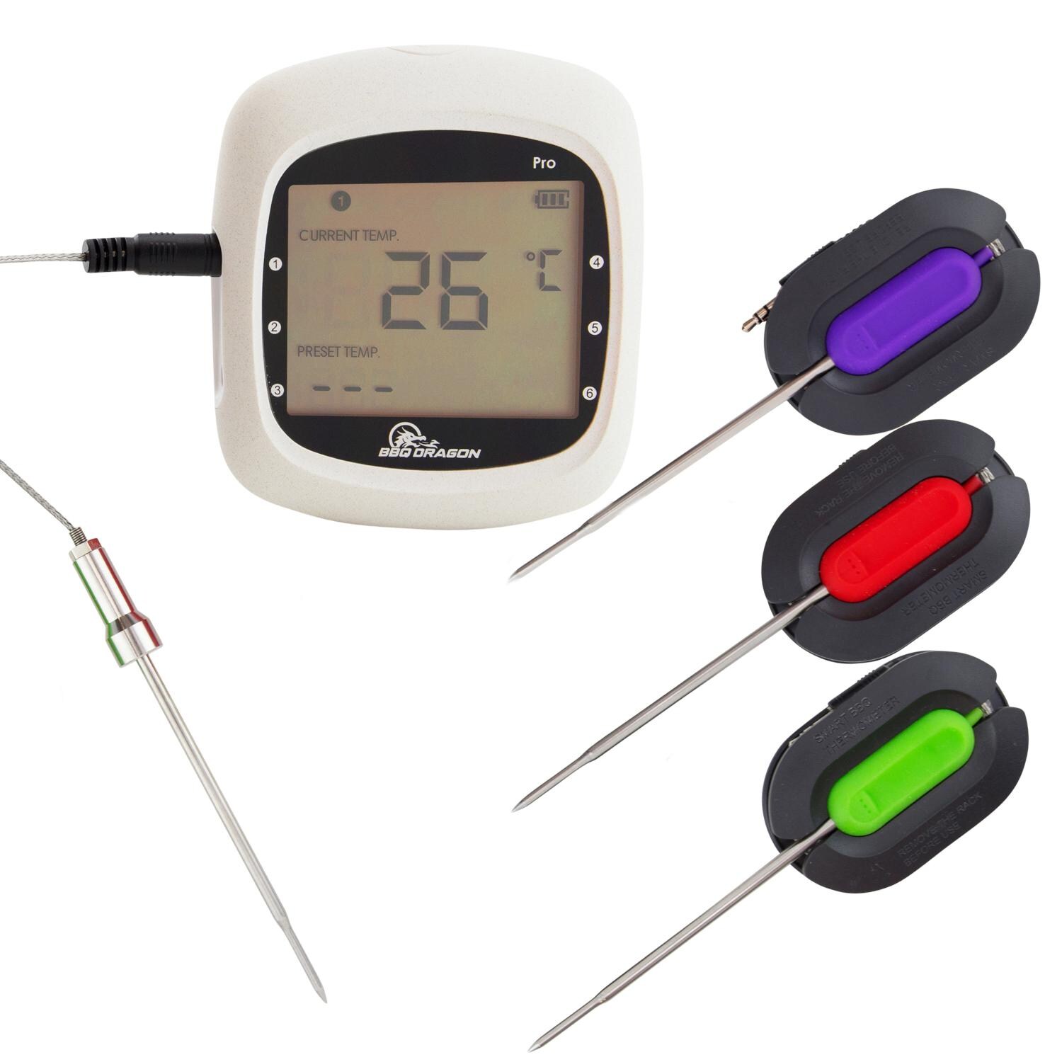 BBQ Dragon Grill Thermometers