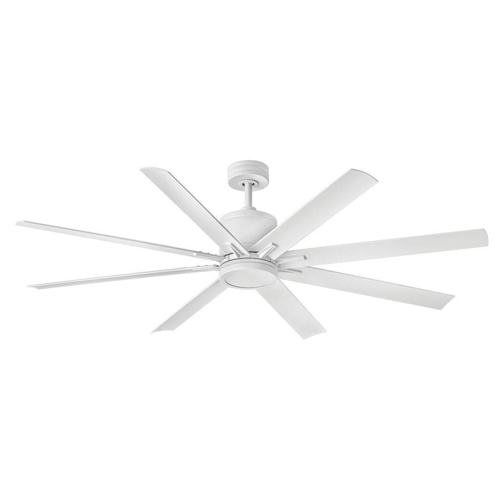 Hinkley Lighting 902466FMW-LWD Vantage 66 Inch Ceiling Fan - Matte White - Shown Without Light Kit Installed thumbnail