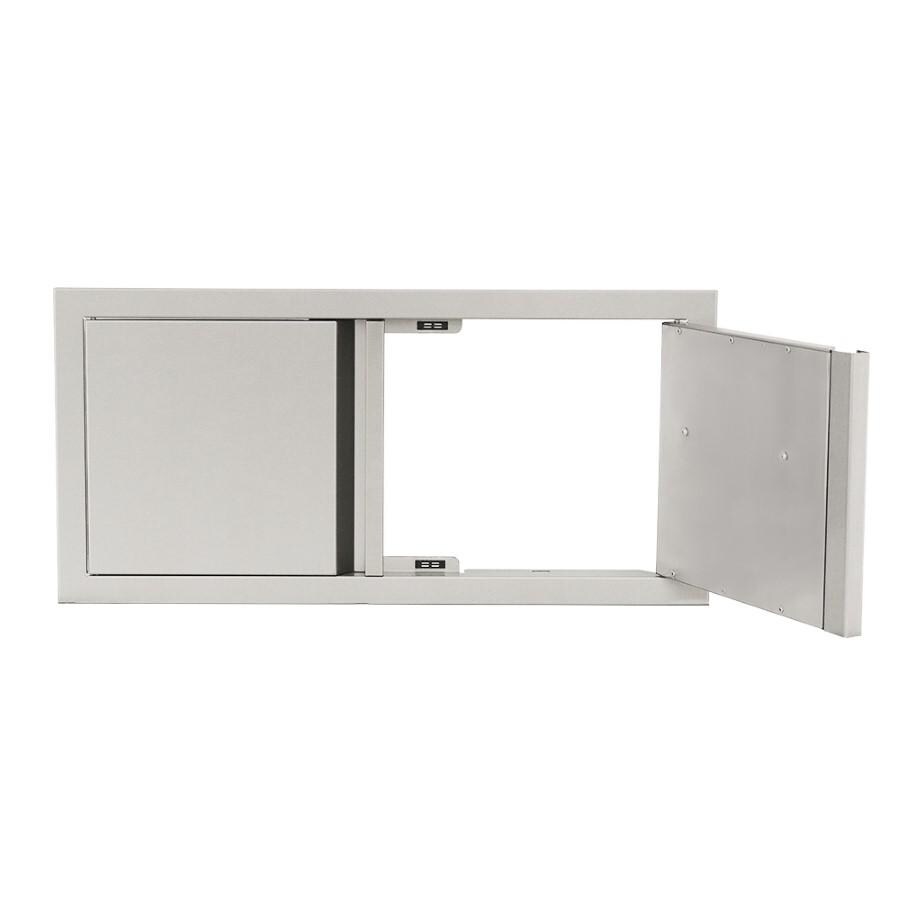 RCS VDD3 Valiant 33-Inch Low Profile Double Door - Right Door Wide Open thumbnail