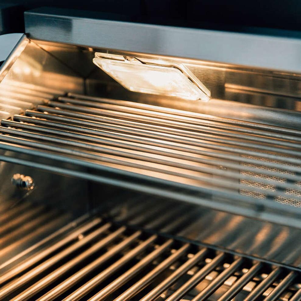 Summerset TRL38-NG 38-Inch 4-Burner Built-In Natural Gas Grill W/ Rotisserie - Warming Rack and Interior Light On thumbnail