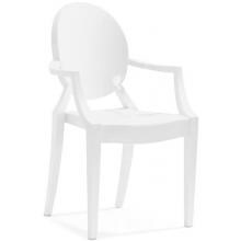 Zuo Modern Anime Acrylic Patio Bistro Chairs - Set Of 2 - White image