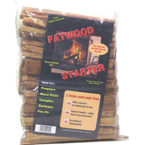 Dagan Industries Fatwood Fire Starter In Poly Bag - 25 Lbs
