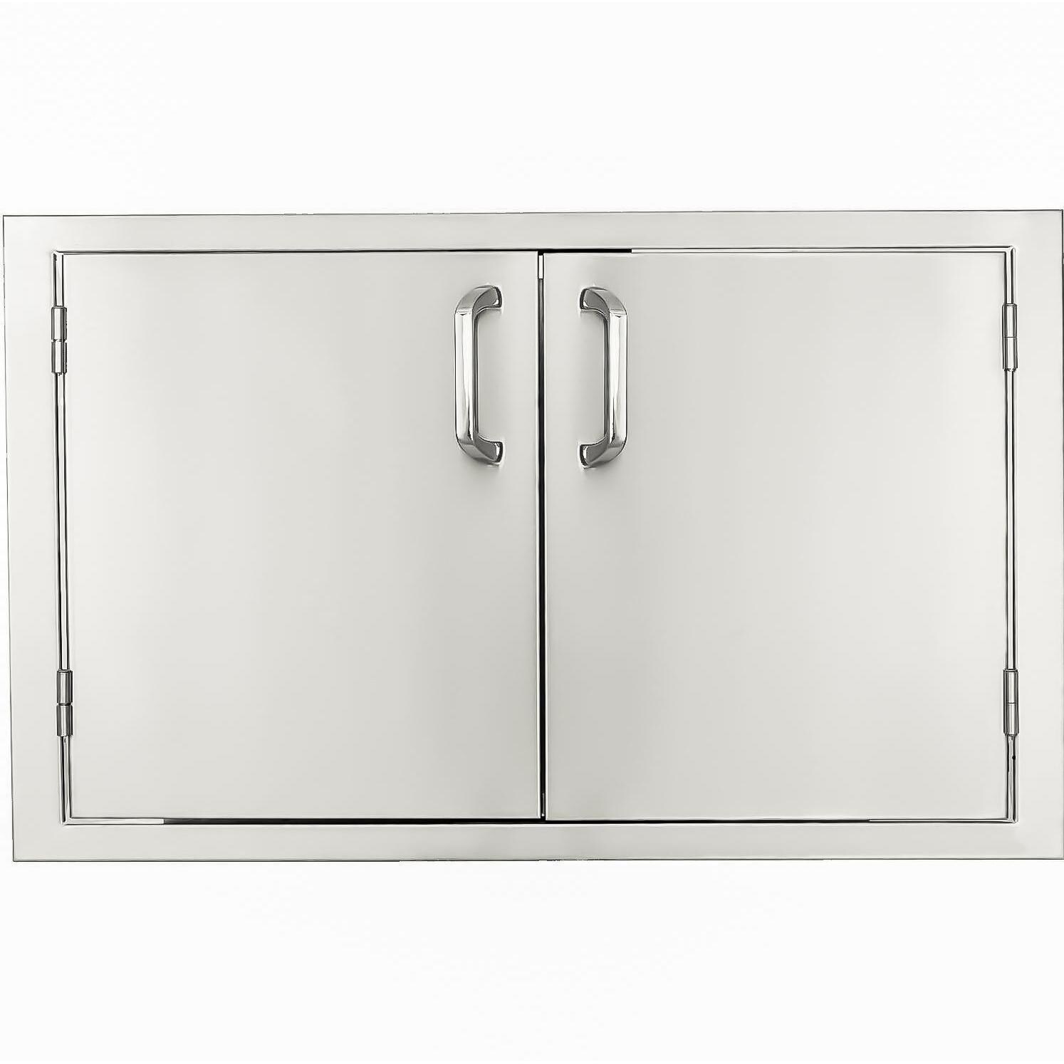 BBQGuys Signature Series 36-Inch Stainless Steel Double Access Door With Lock
