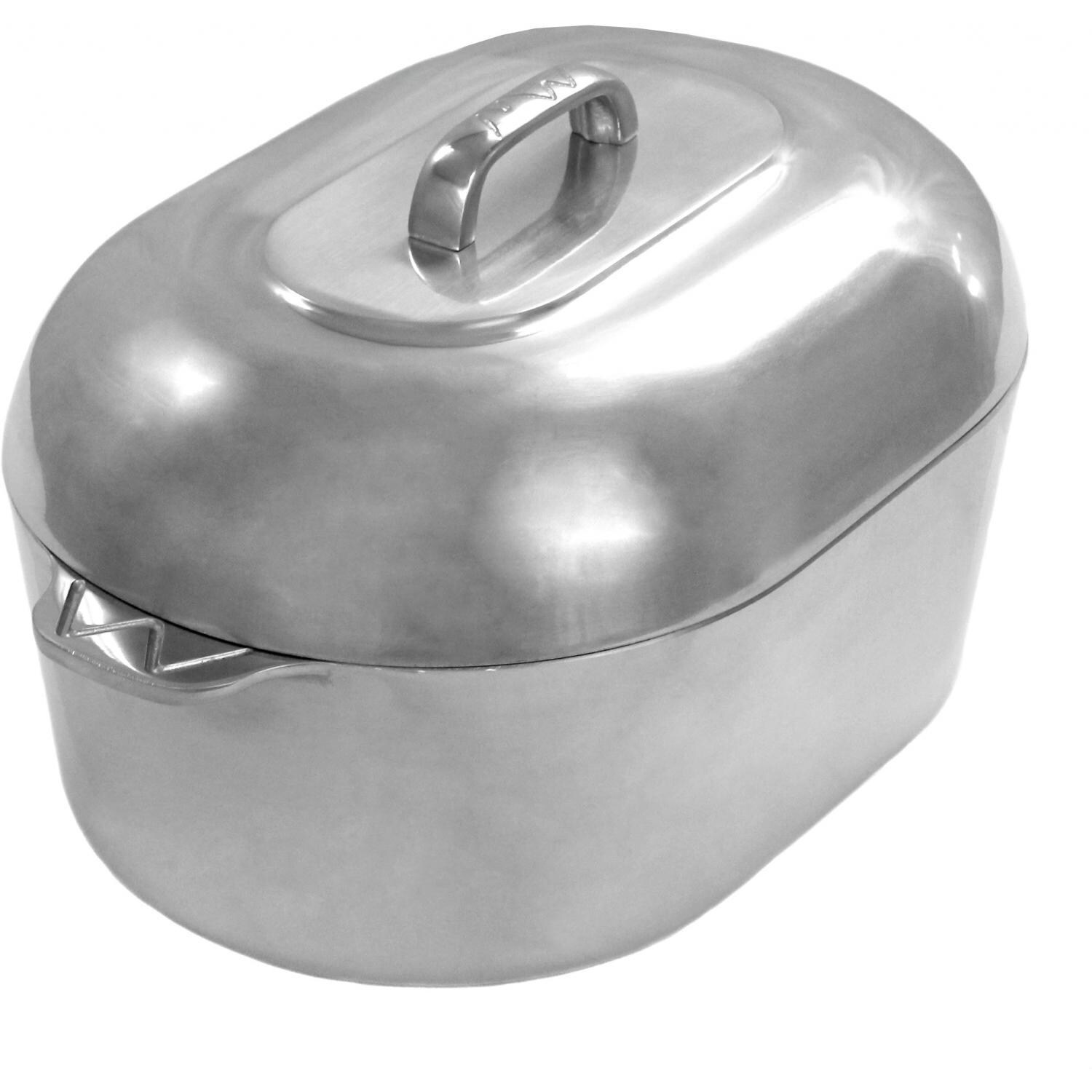 Cajun Cookware 15-Inch Oval Aluminum Roaster - GL10050 thumbnail