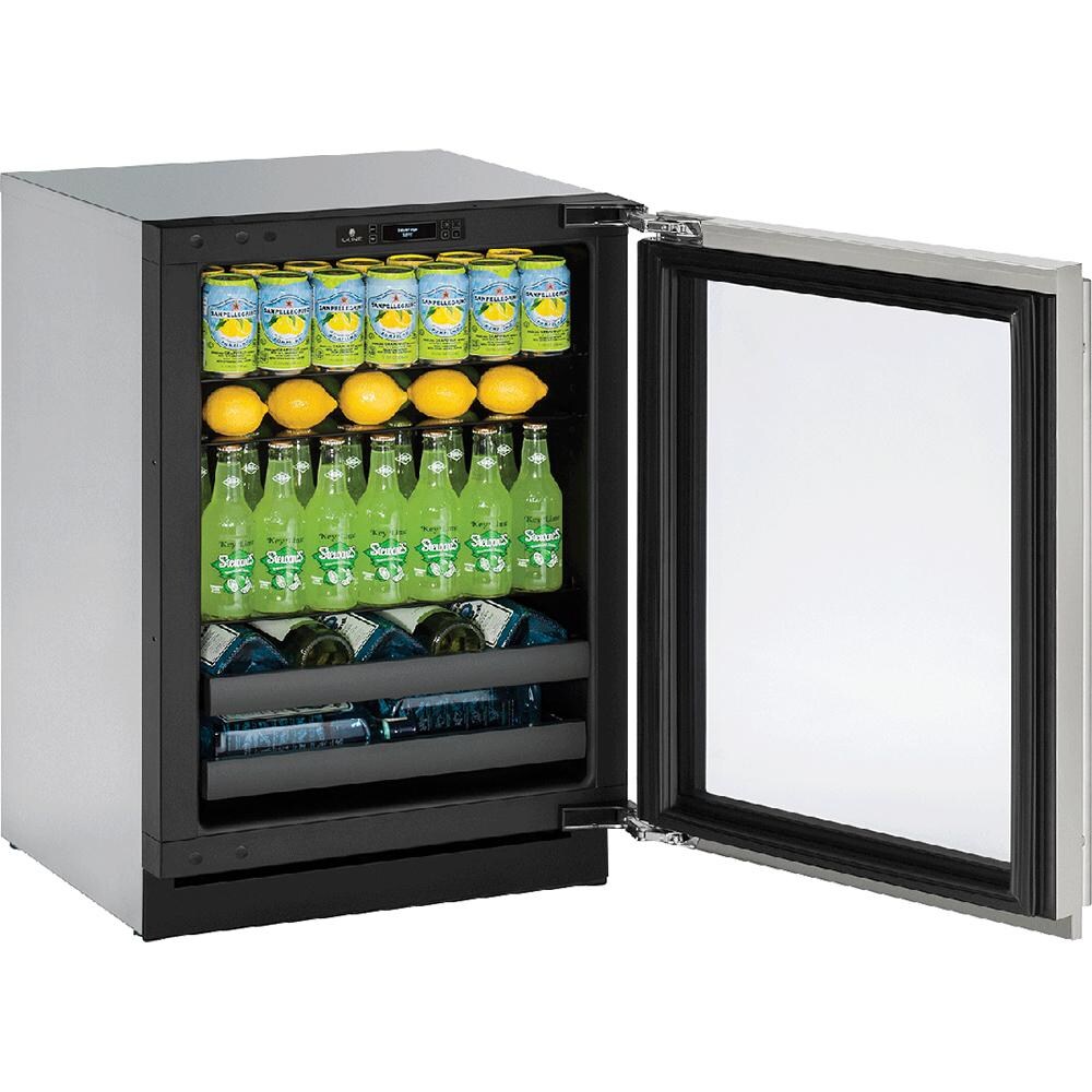 U-Line U-3024BEVS-13B - Open Stocked View thumbnail