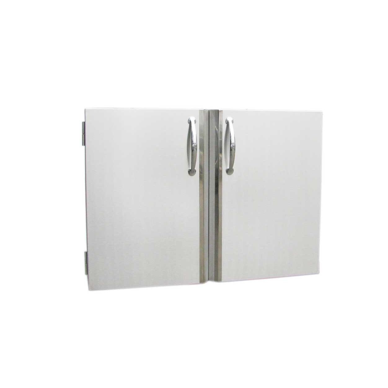 Sunstone Premium 32-Inch Double Access Door With Drawer And Propane Tank Storage - C-LPDC