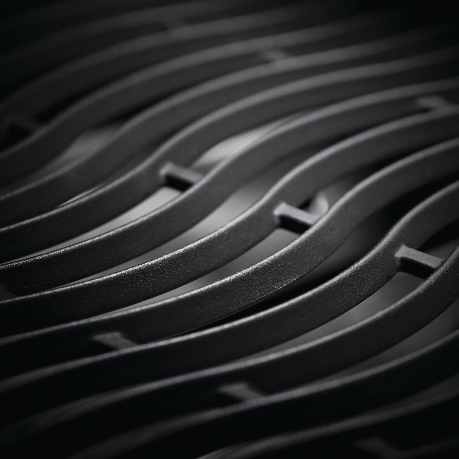 Napoleon R425SBPK-1-OB Rogue 425 Propane Gas Grill with Range Side Burner - Black - Cast Iron Wave Cooking Grids thumbnail