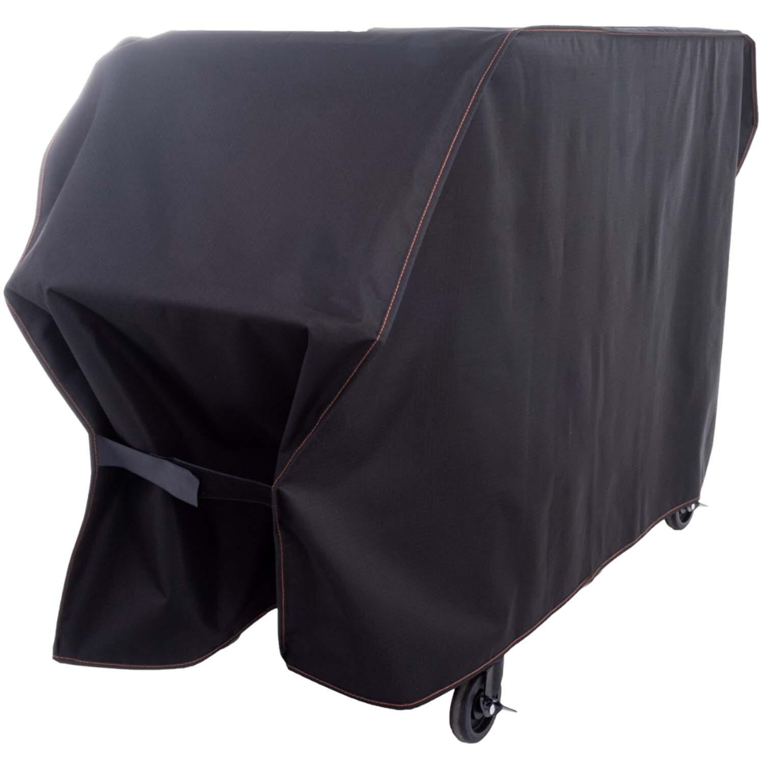 Oklahoma Joe's 5927573P04 Workstation Prep & Storage Cart Cover - Right Angle - White Background thumbnail