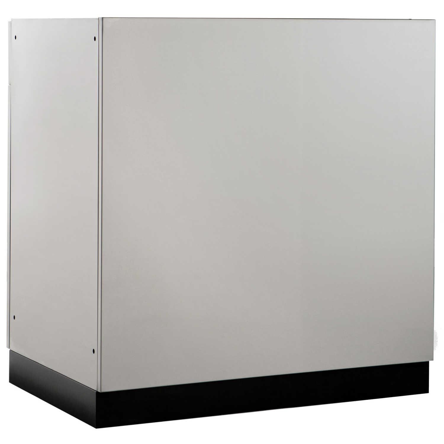 NewAge Outdoor Kitchen Classic Stainless Steel 32-Inch Bar Cabinet - Cabinet Back View thumbnail