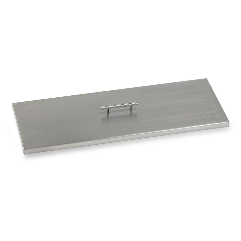 BBQGuys Signature SS-CV-AFPP-30 33-Inch Rectangular Stainless Steel Drop-In Pan Cover thumbnail