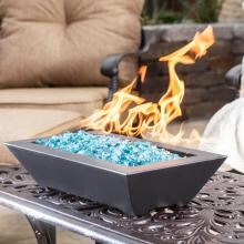Lakeview Outdoor Designs Westfalen 24-Inch Table-Top Natural Gas Fire Pit - Black
