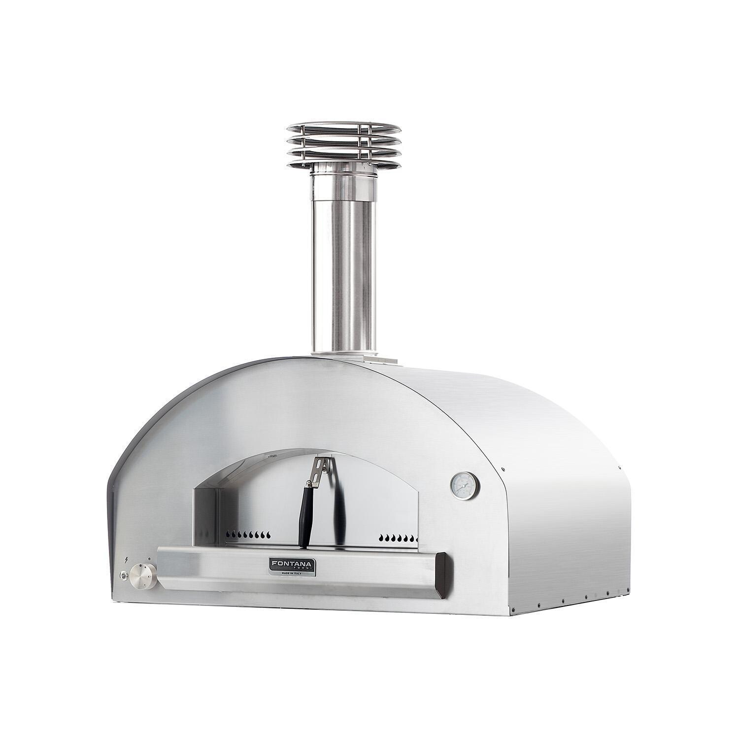 Fontana Forni Firenze Hybrid Pizza Oven - Stainless Steel - FTFIR-H-S
