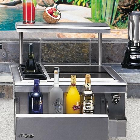 Alfresco Display Shelf For 30-Inch Main Sink System In Use (Only Display Shelf Included) thumbnail